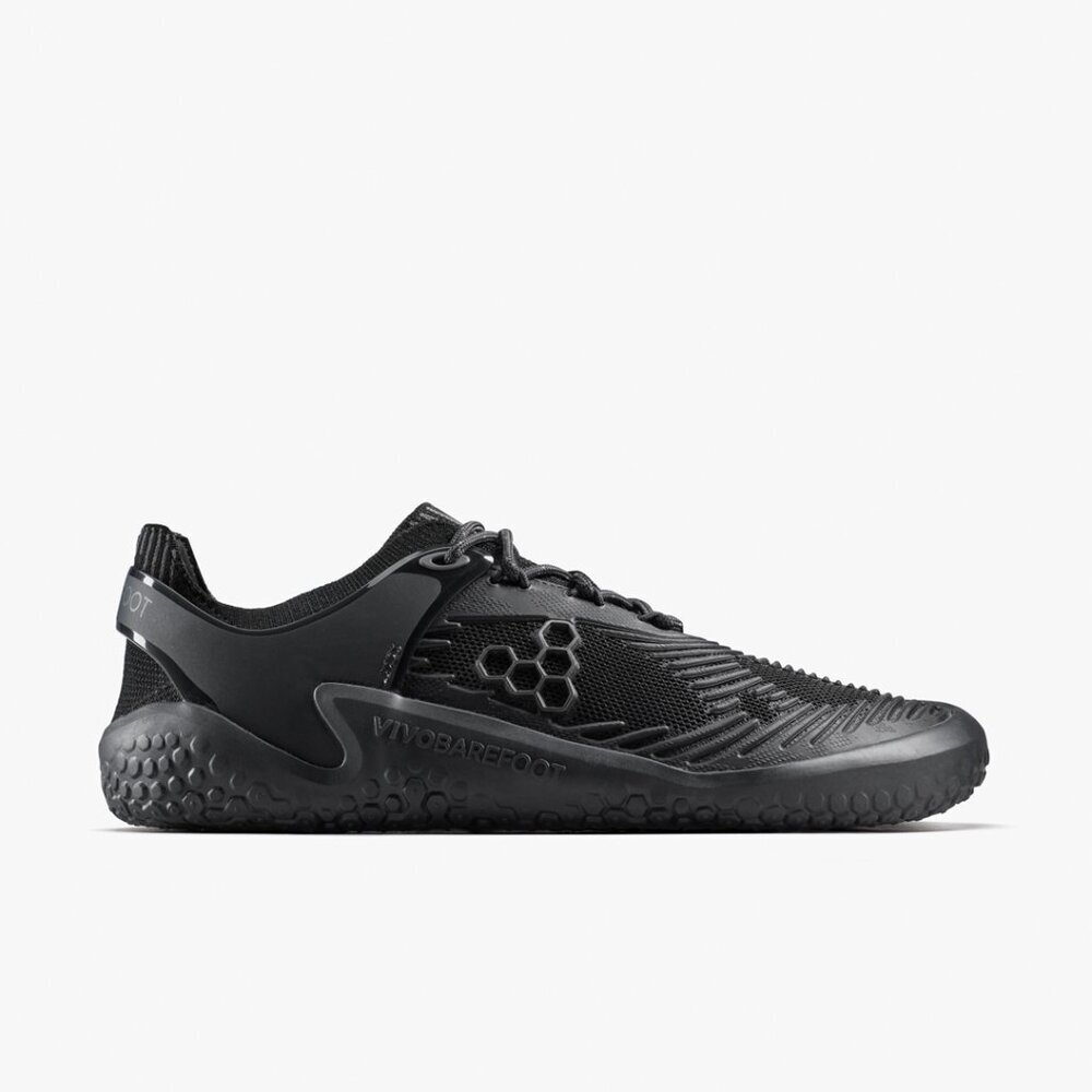 NEW Vivobarefoot womens Motus Strength II shoes lifting gym black sz 8 - Picture 2 of 8